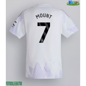 Manchester United Mason Mount #7 Bortatröja 2025-26 Kortärmad